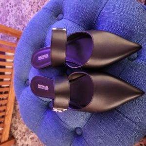 Michael Kors Black Flats Size 8